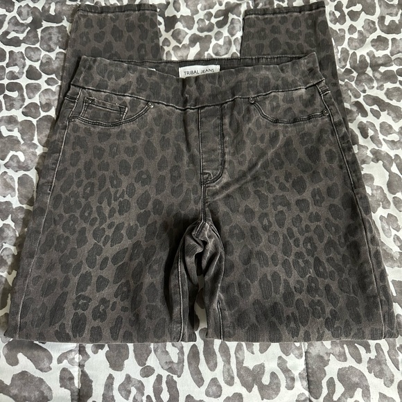 Tribal jeans Audrey mid rise ankle legging sz 6 - Picture 2 of 4